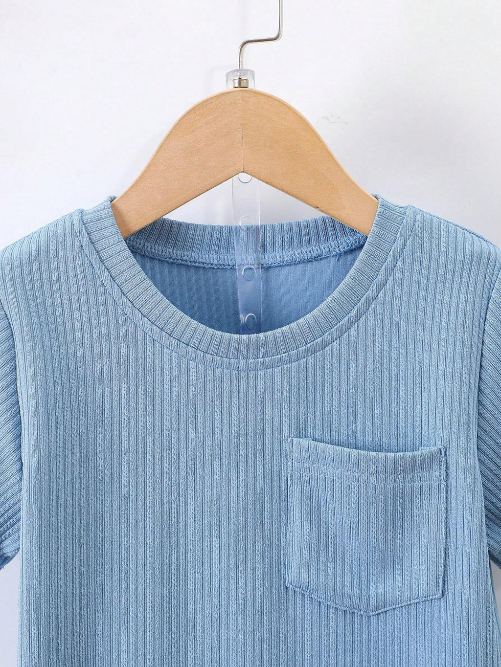Boys Sky Cotton T-shirt & Shorts Set