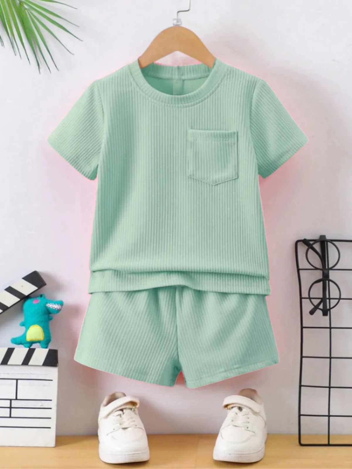 Boys Pista Hosiery Cotton T-shirt & Shorts Set